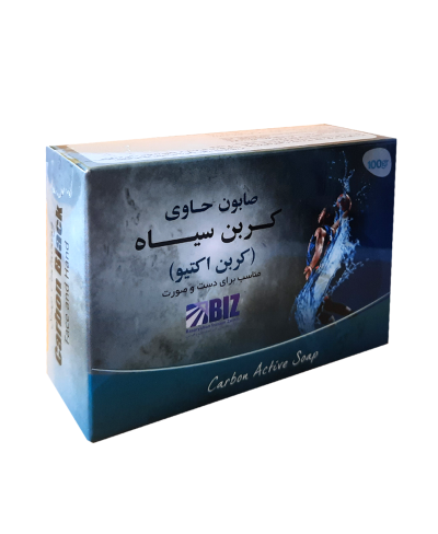 پک ۳ عددی صابون دست و صورت کربن سیاه(کربن اکتیو)