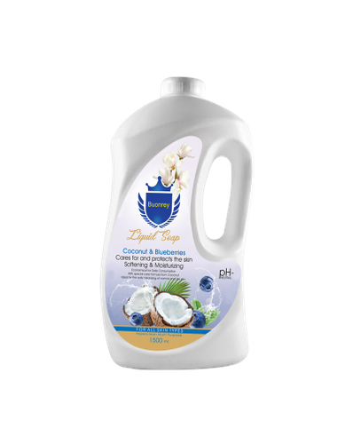 صابون مایع نارگیل و بلوبری گالن ۱۵۰۰ میلی لیتر