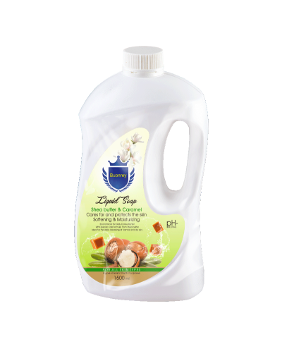 صابون مایع شی باتر و کارامل گالن ۱۵۰۰ میلی لیتر