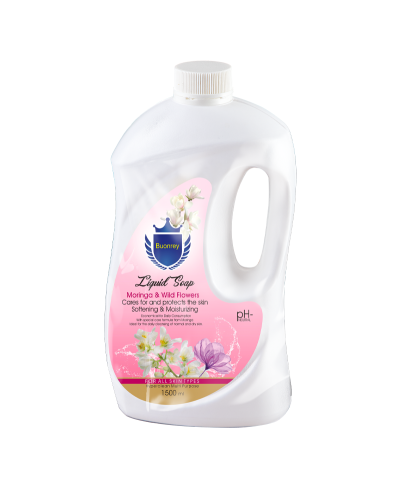 صابون مایع مورینگا و گلهای وحشی گالن ۱۵۰۰ میلی لیتر